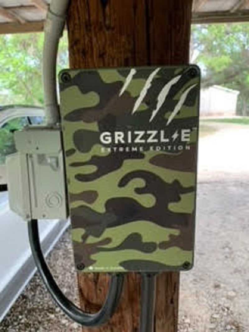                                                 A complimentary level 2 Grizzl-E EV charger is available. (it does not include a Tesla adapter)