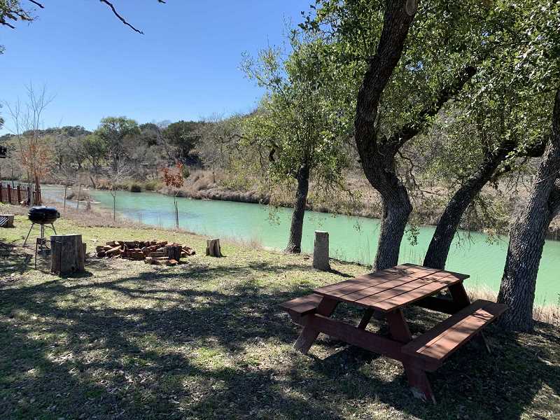                                                 Nothing satisfies like a grilled meal by the creekside in the fresh Hill Country air!