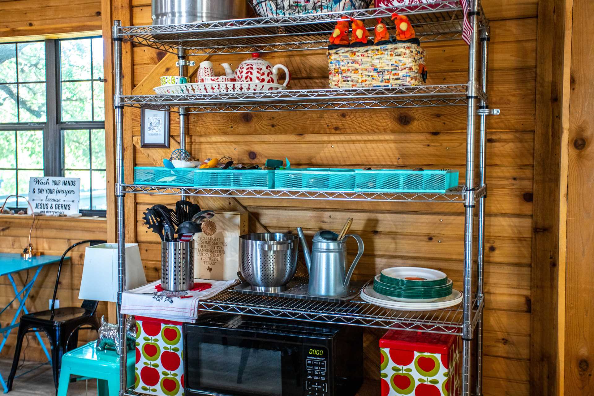                                                 To add even more function and convenience to the kitchen, there's also plenty of cooking ware, serving ware, glasses, and utensils!