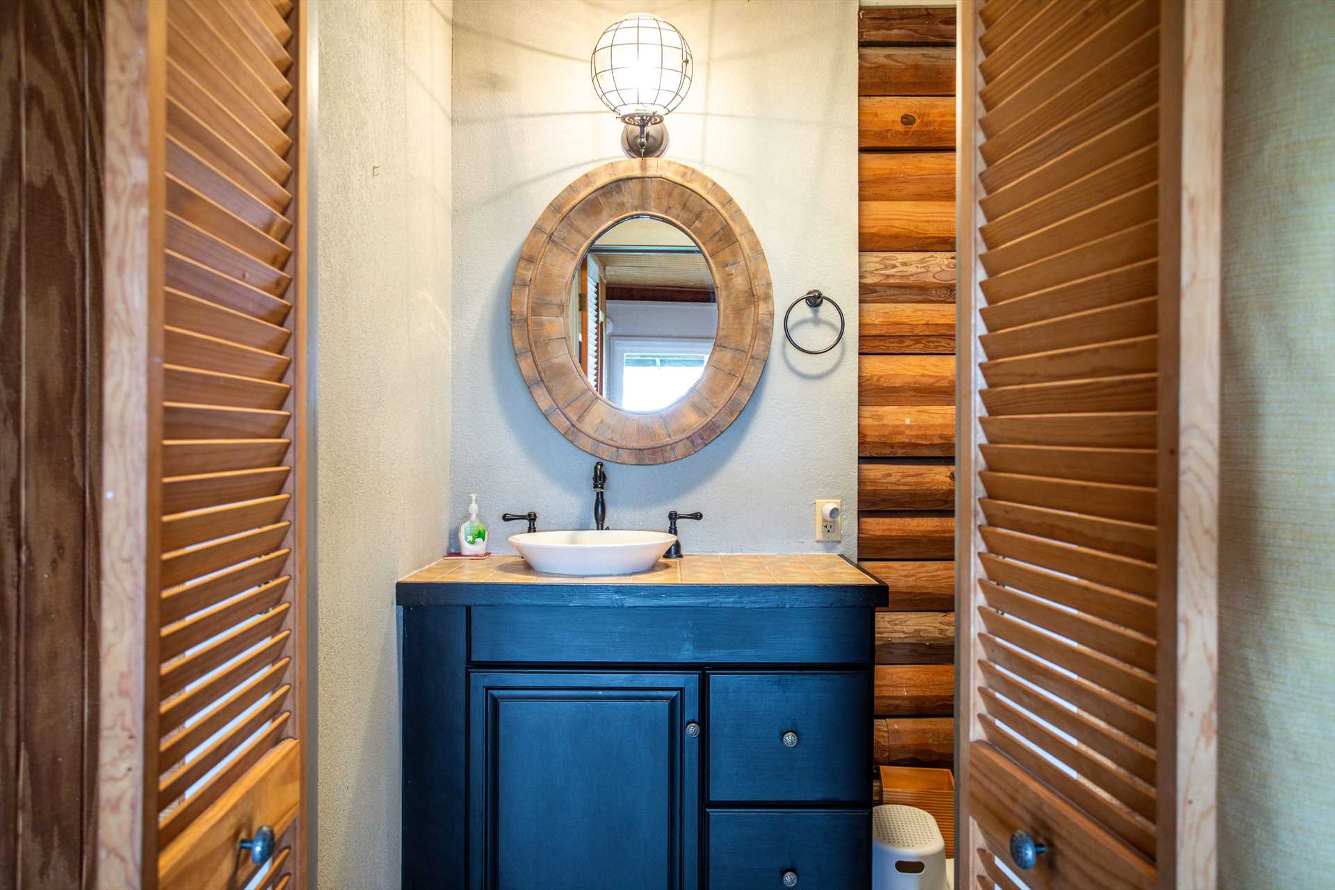                                                 Fun and functional decor can be found throughout the Escape-even in the bathrooms!