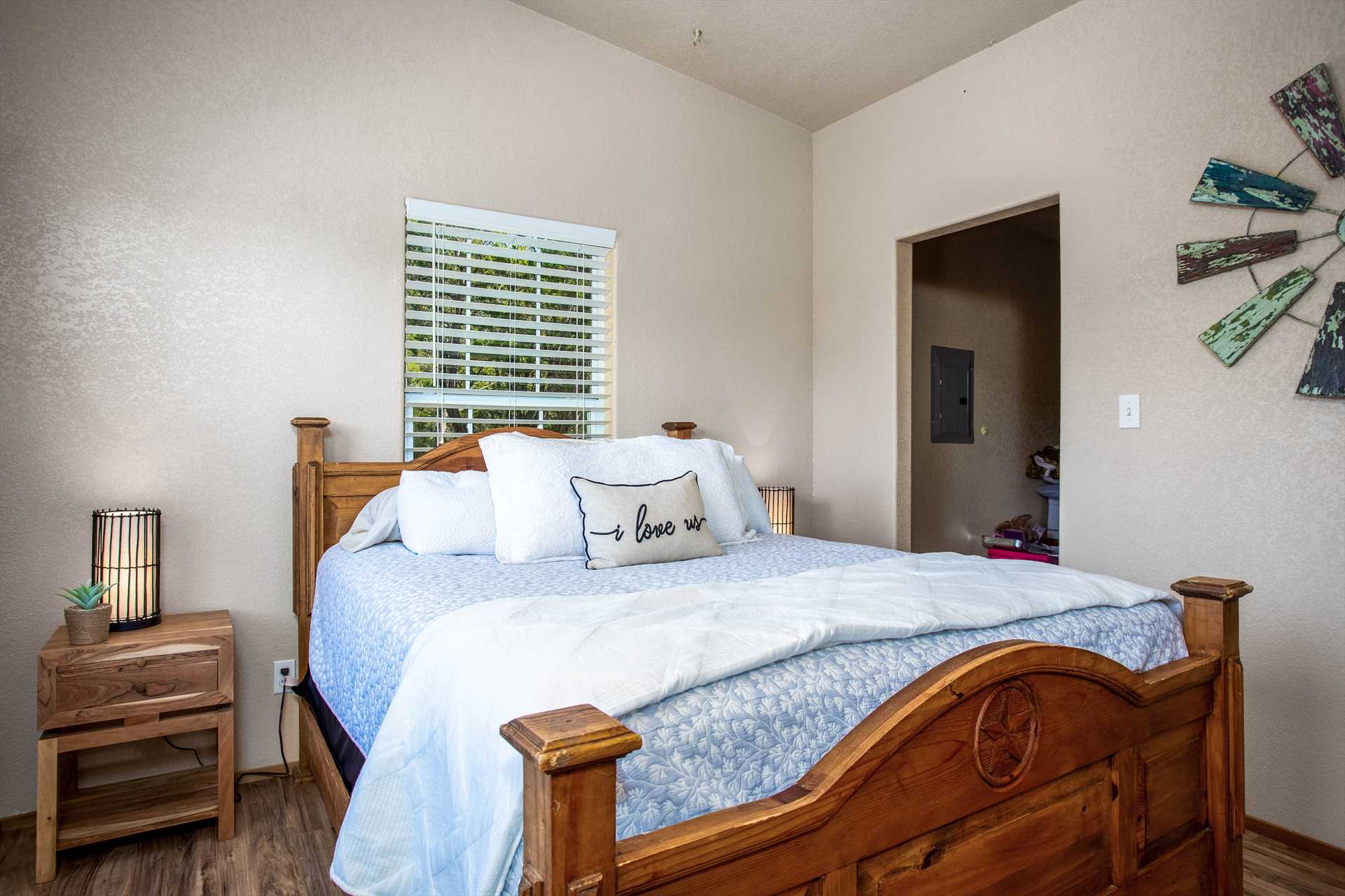                                                Wrap yourself in country comfort during your nights at the Casita!